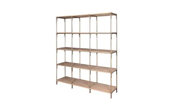 Bookcase Metal Barrio