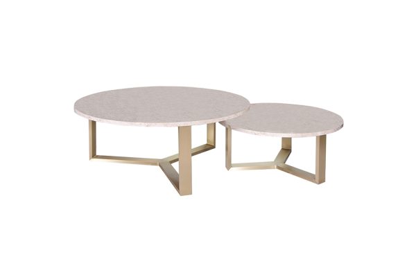 Coffee Table Leo Marmer Set