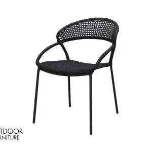 Home Decor Armchair Udita Stacking Chair Side View