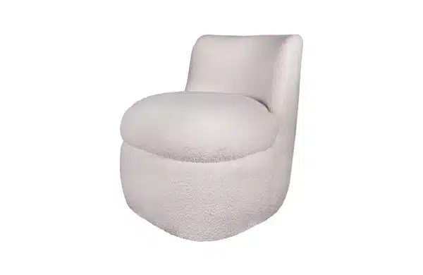 Home Decor Ponti Armchair Swivel 01 Side View