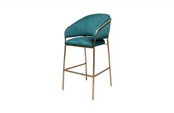 Home Decor Bar Chairs Ruth Bar Stool 01 Side View