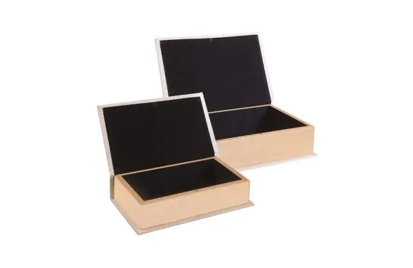 S/2 Book Boxes 44009