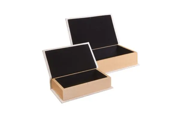 S/2 Book Boxes 44009-293