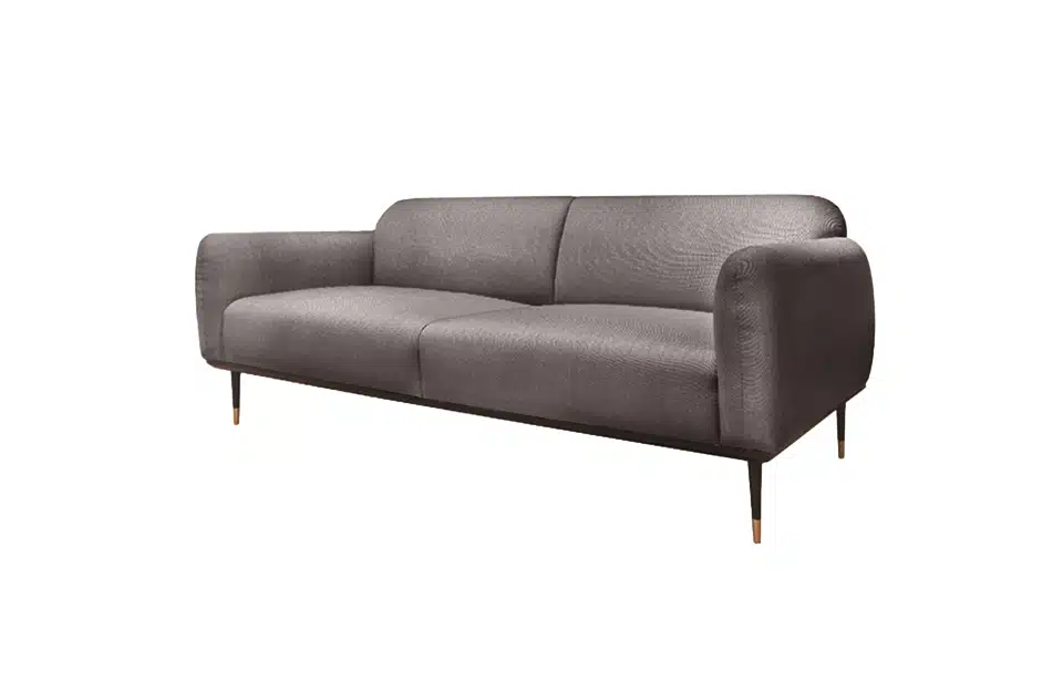 Home Decor Avery Sofa B 12 Charcoal Side View