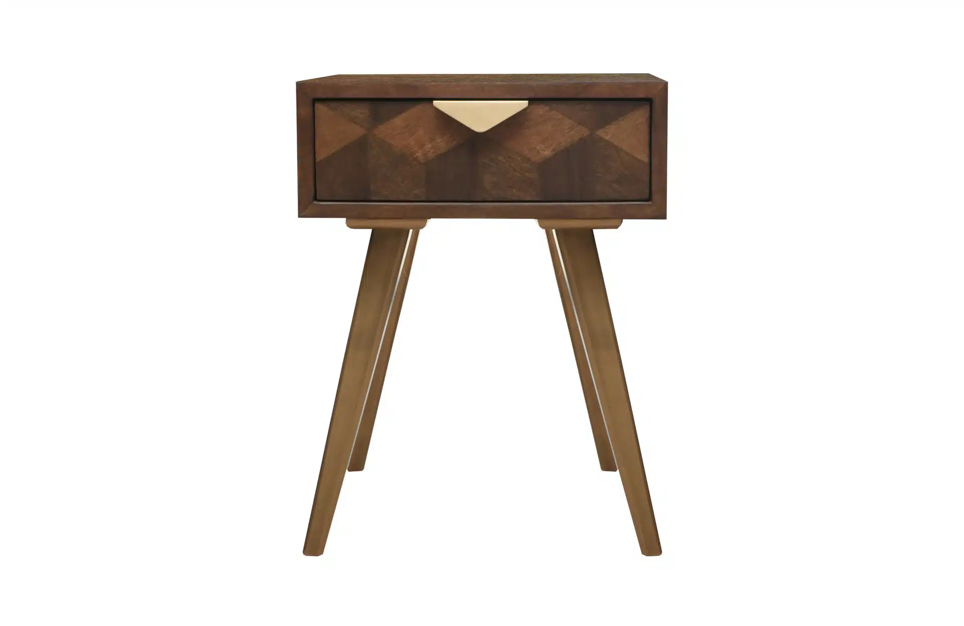 Home Decor BK-032-004 Side Table 1 Drawer Front View