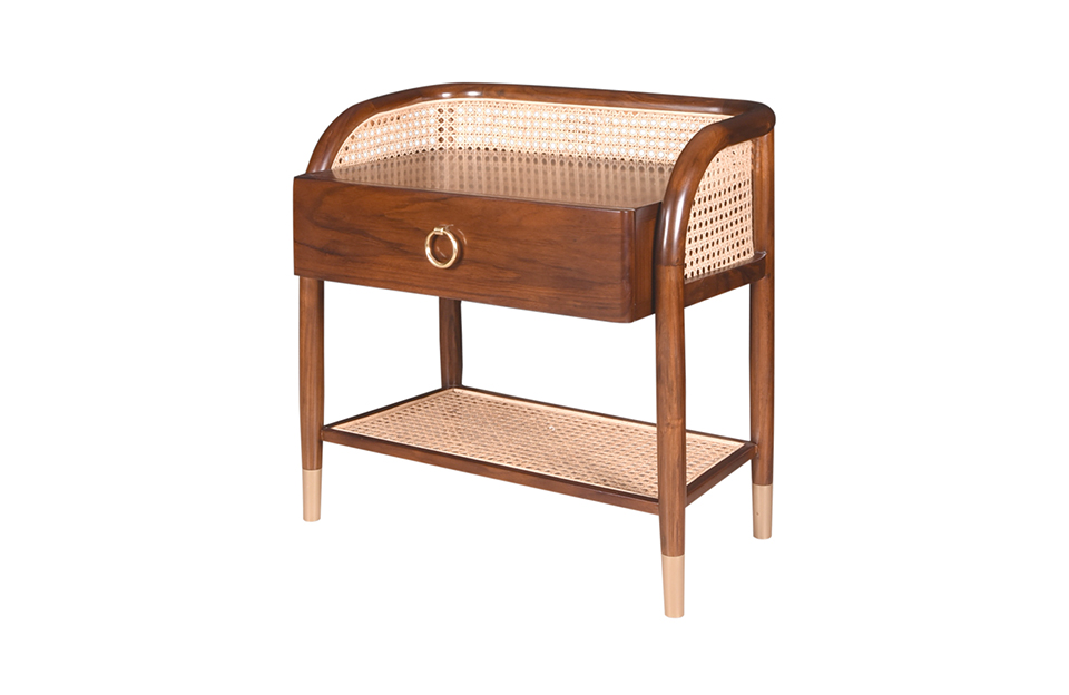 Home Decor Nightstand Rhapsody Side View