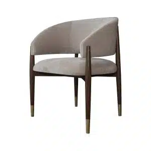 Home Decor Dining Chiar Rialto Chair With Armrests R011 Side View
