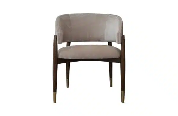 Home Decor Dining Chair Rialto Chair With Armrests R011 Front View