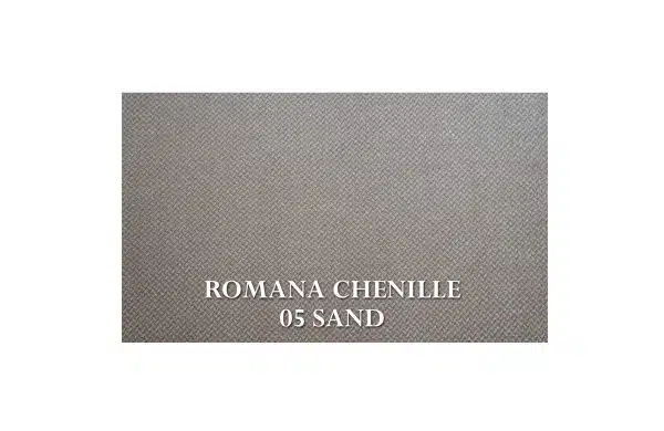 Home Decor Dining Chair Rialto Chair With Armrests R011 Fabric View ROMANA CHENILLE 05 SAND