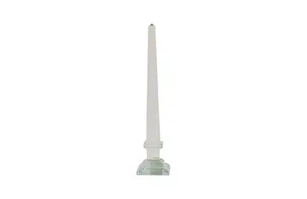 Clear Glass Obelisk AV75477