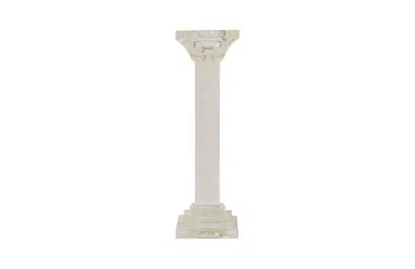 Leon Crystal Pillar Candle Holder Tall 73041