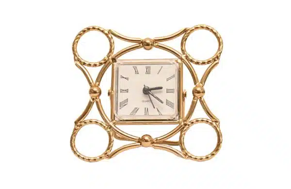 FC-W1927 Golden Circle Clock