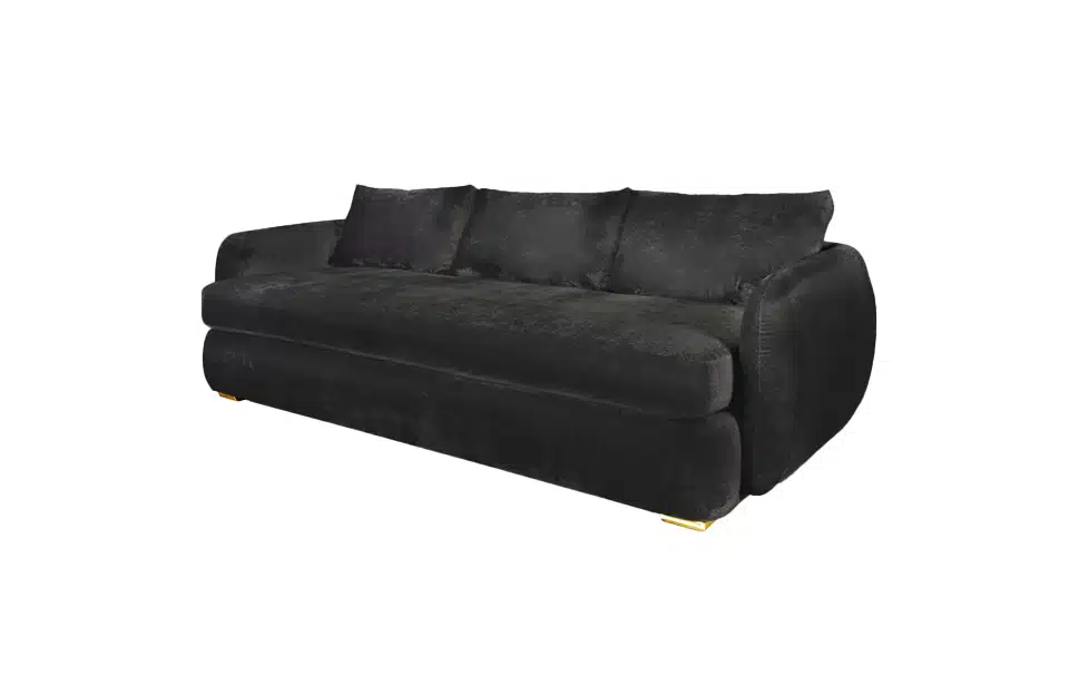 Home Decor Blooms Sofa 3.5 S Side View