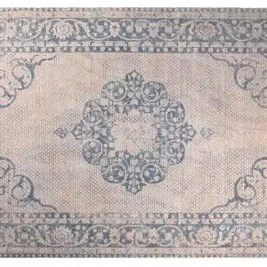 Home Decor Classical Rugs RC-CR-241-01 White & Light Blue Carpet (150X230) Front View