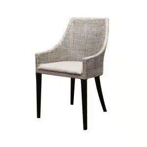 Home Decor Nashville Arm Chair Cream Jute Side View