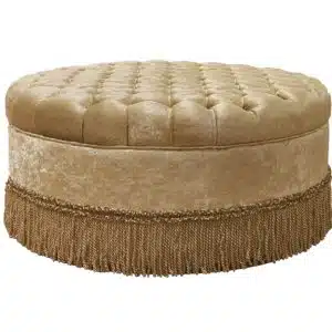 Home Decor Selene Ottoman 01 Front View