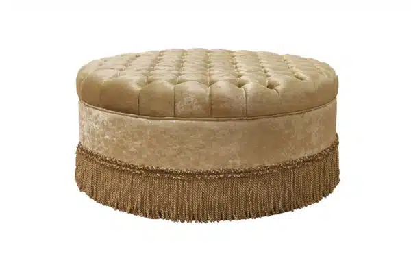 Home Decor Selene Ottoman 01 Front View