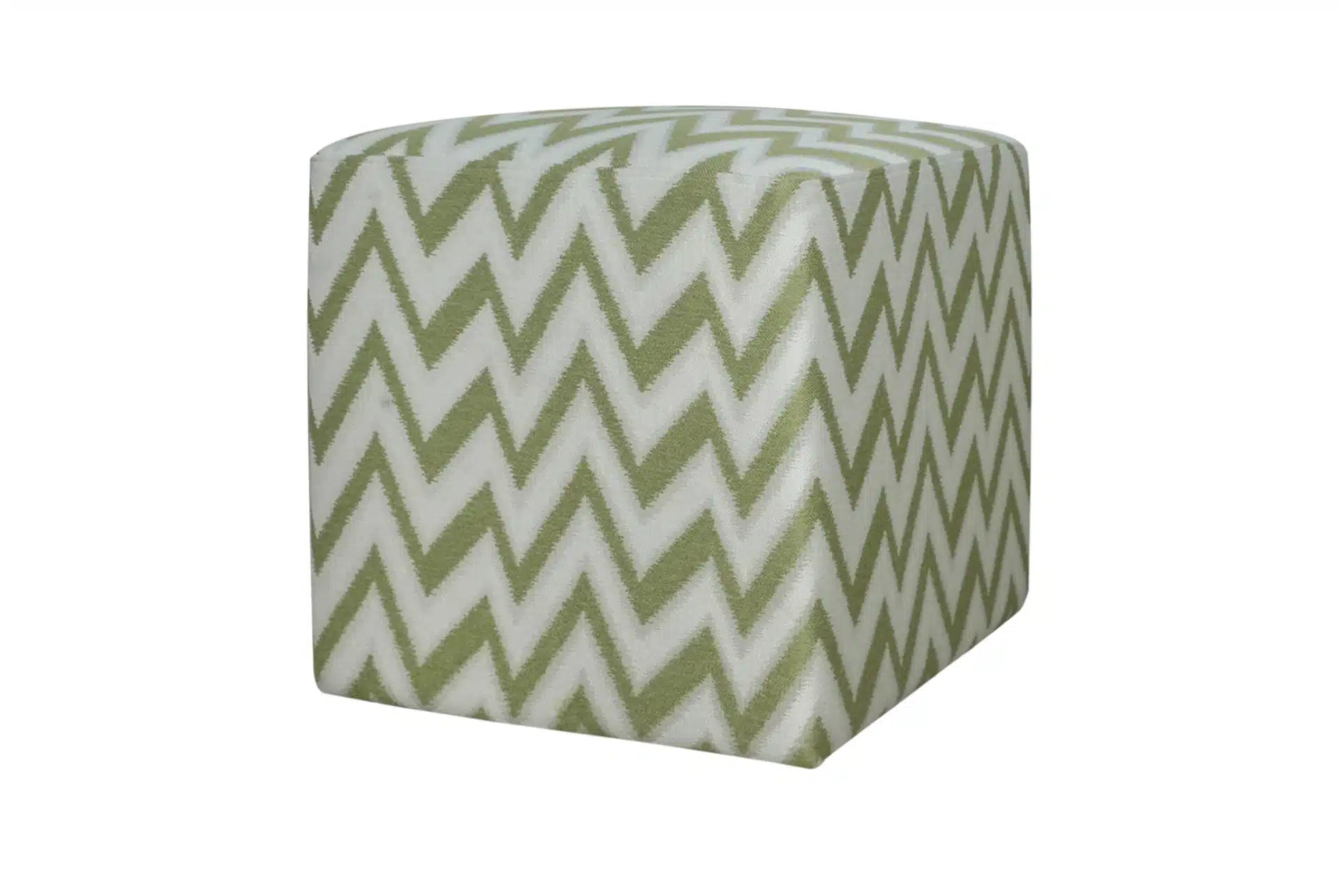 Home Decor Stool 44740 SS Moss Ottoman & Pouf Side View