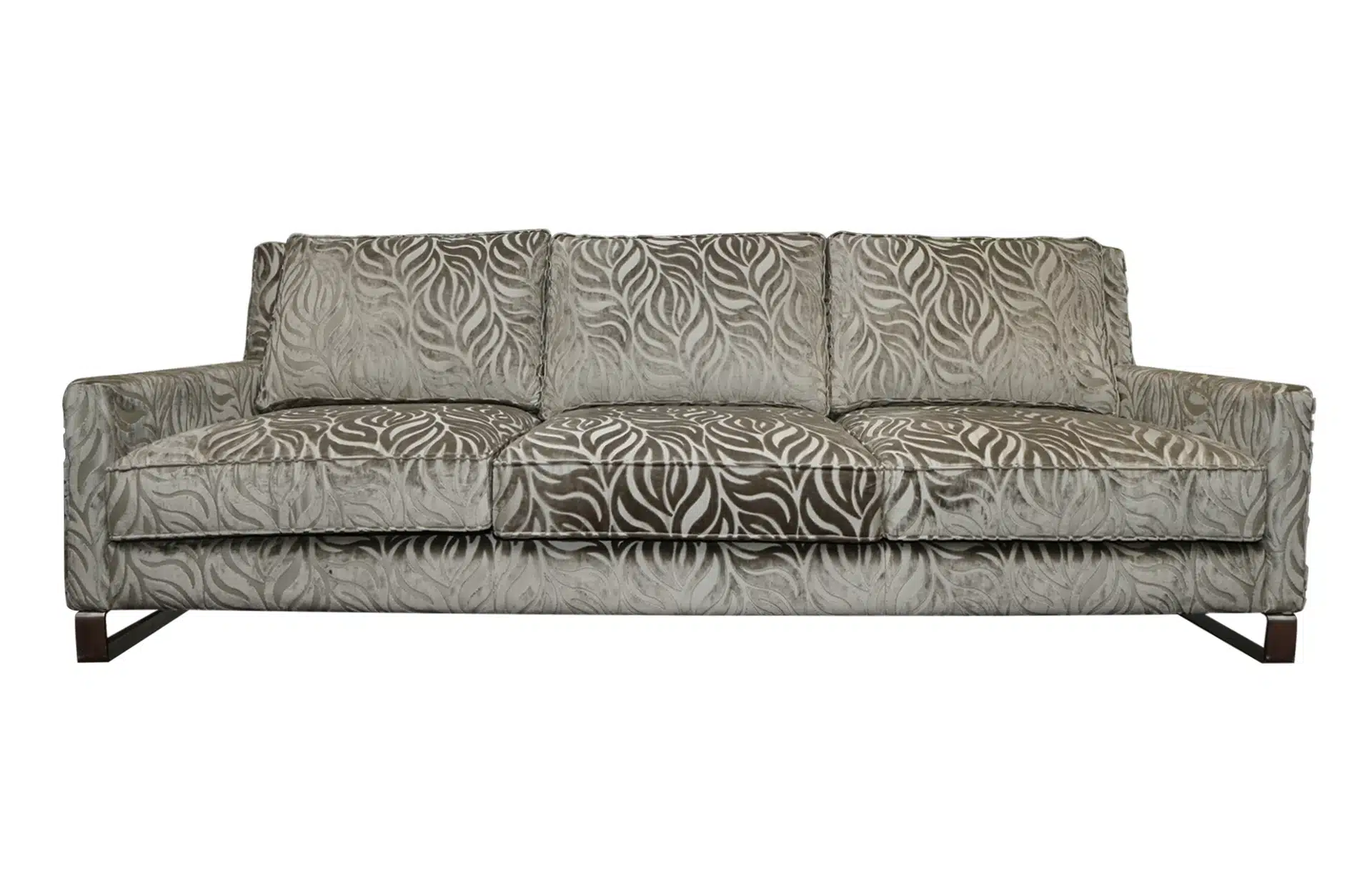 Home Decor Kameo Sofa MS Taupe Light Front View