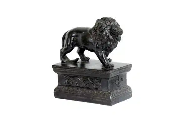 S2 12X3X6 Attenta Lion Bookends Resin 75719