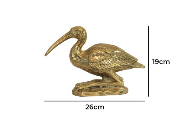 Crane Figurine Kneeling 77124