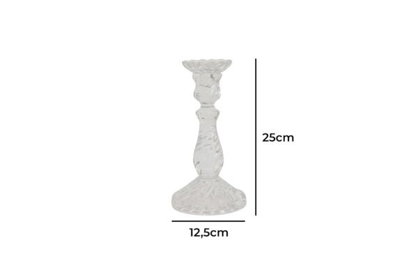 Glass Candle Holder DT75321