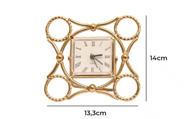 FC-W1927 Golden Circle Clock