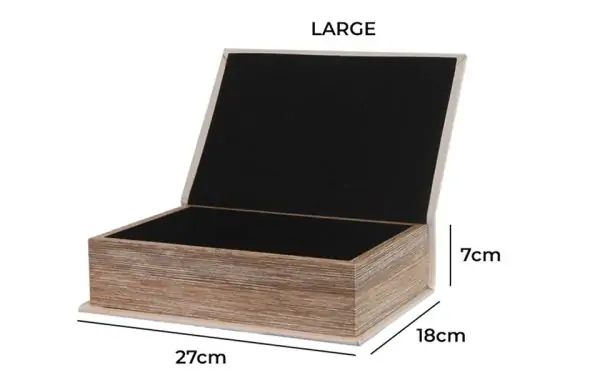 S/2 Book Boxes 41141 L:11X7X3