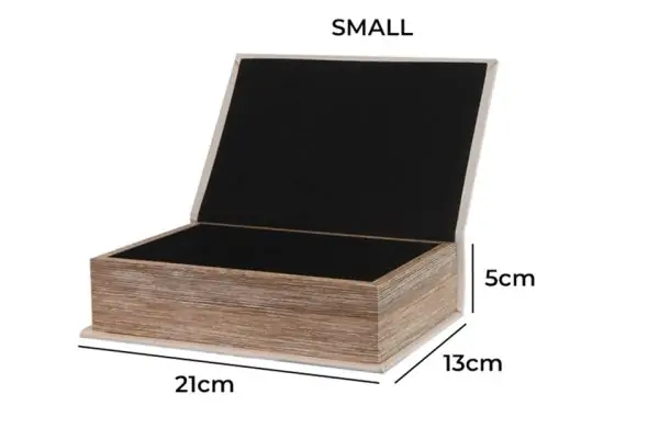 S/2 Book Boxes 41141 L:11X7X3