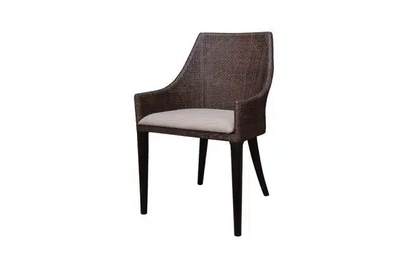 Nashville Arm Chair Brown Pebble