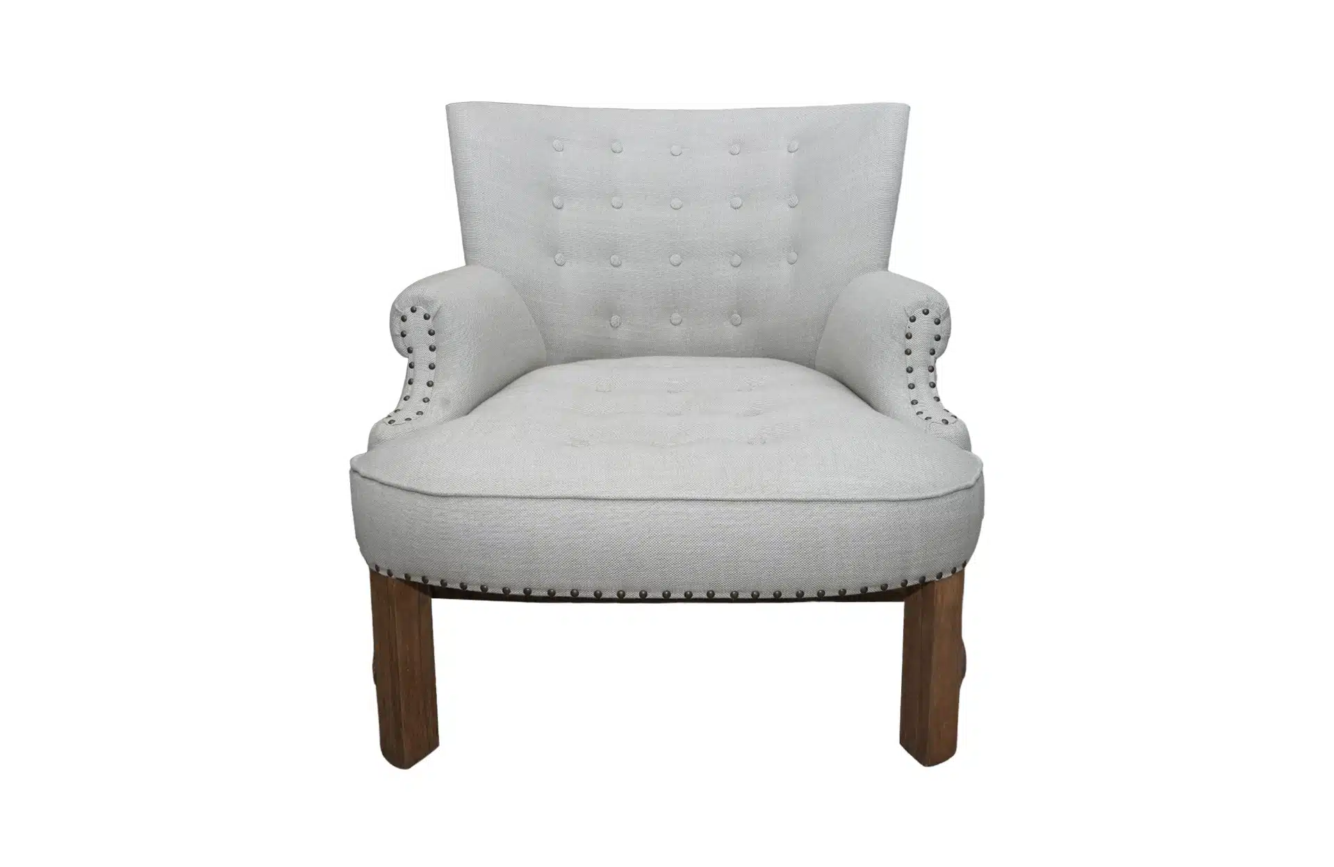 Home Decor Armchair Fauteuil Miami (OW) Front View