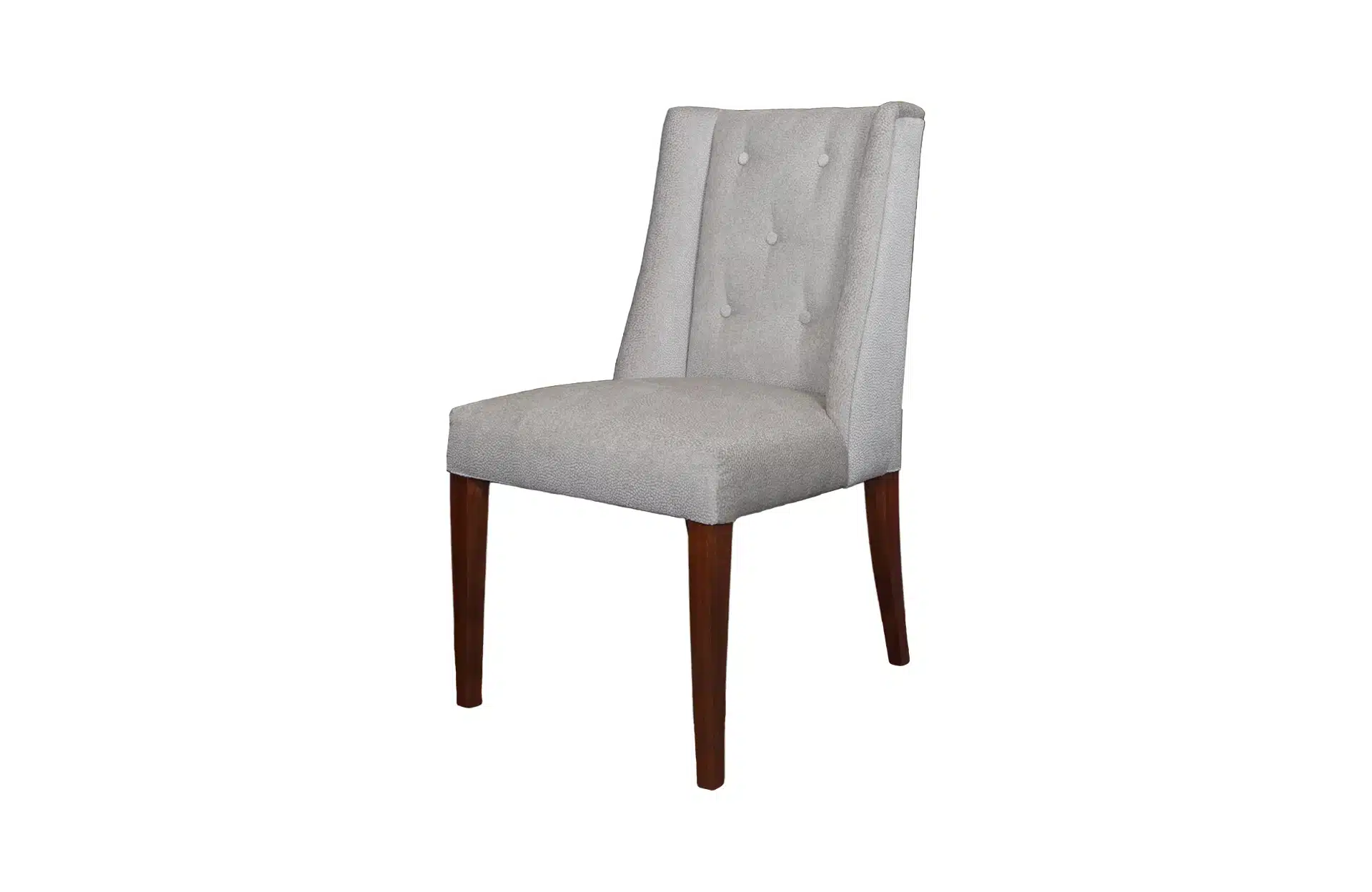 Home Decor Dining Chair Brenda Chair Taupe ( Without Slop ) Side View