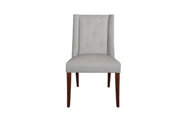 Home Decor Dining Chair Brenda Chair Taupe ( Without Slop ) Front View