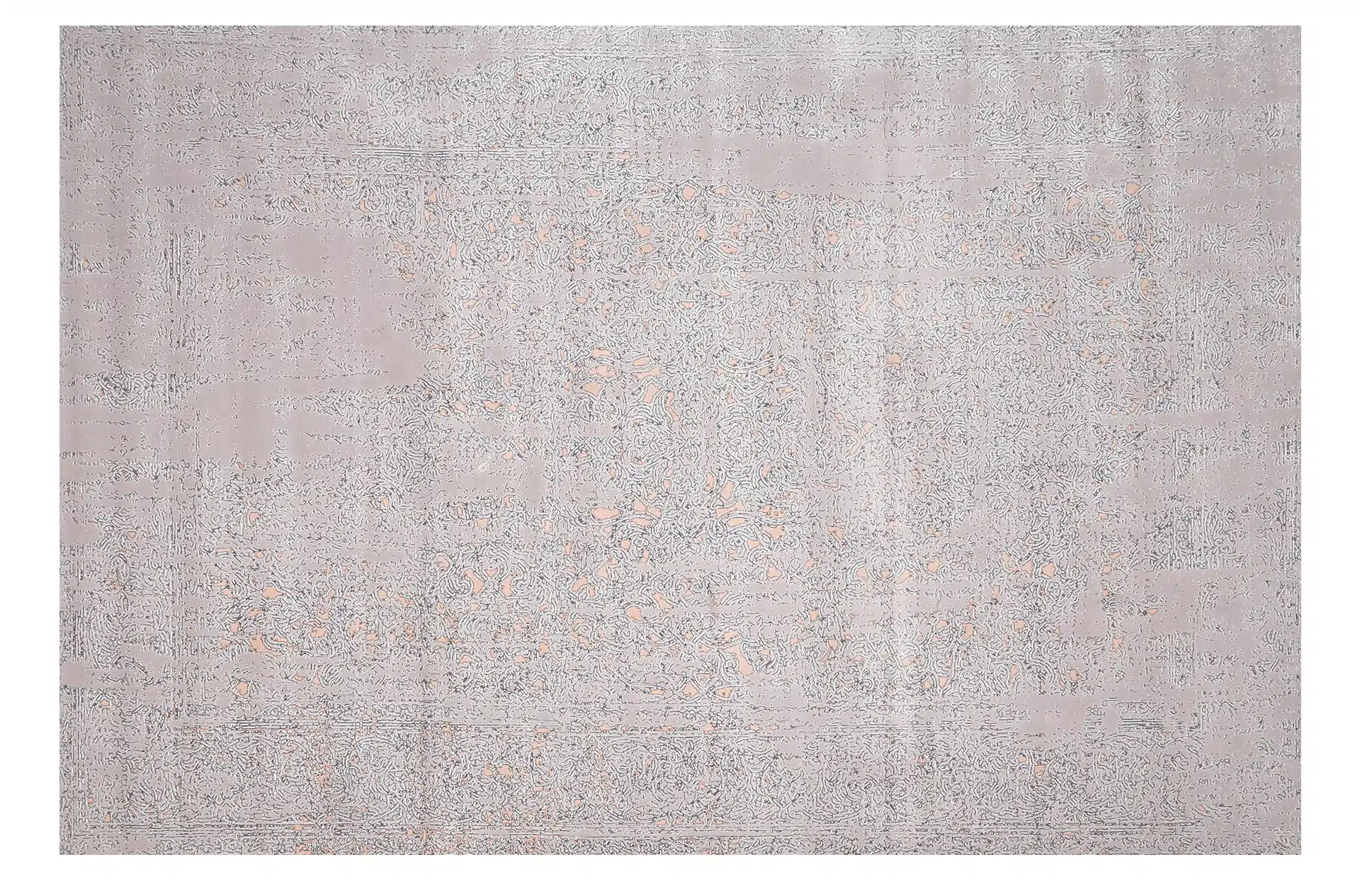 Home Decor Abstract Rugs Bamboo Silk 07 Grey (200X300) Front View