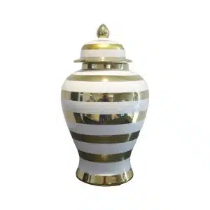 Home Decor Vase & Ceramic Jars Porcelain Design 30 Front View