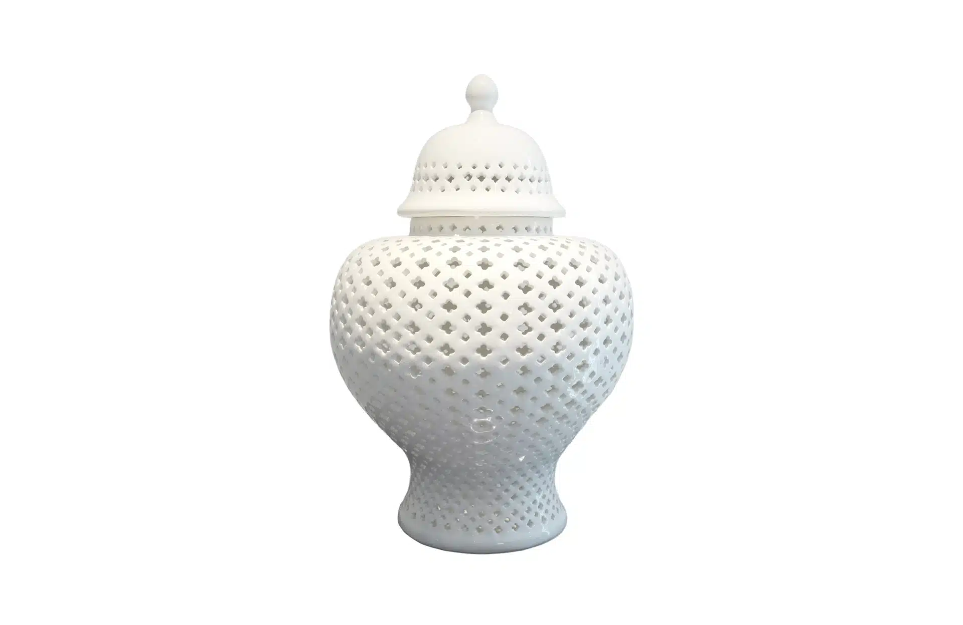 Home Decor Vase & Ceramic Jars Porcelain Design 2 Front View