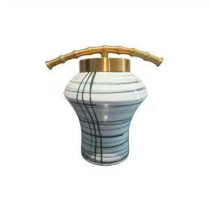 Home Decor Vase & Ceramic Jars Porcelain Design 20 Front View