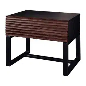 Home Decor Side Table Pedestal Side View