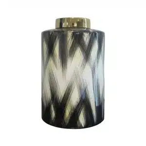 Home Decor Vase & Ceramic Jars Porcelain Design 28 Front View