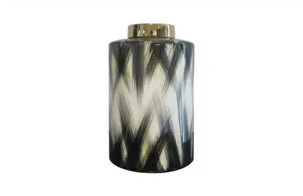 Home Decor Vase & Ceramic Jars Porcelain Design 28 Front View