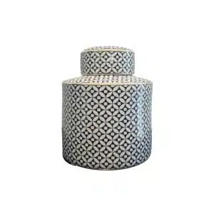 Home Decor Vase & Ceramic Jars Porcelain Design 31 Front View