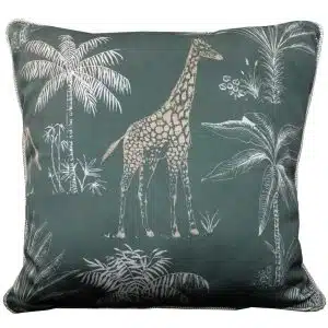 Home Decor Square Cushion CHN2003032741 IND Giraffe Cushion Front View