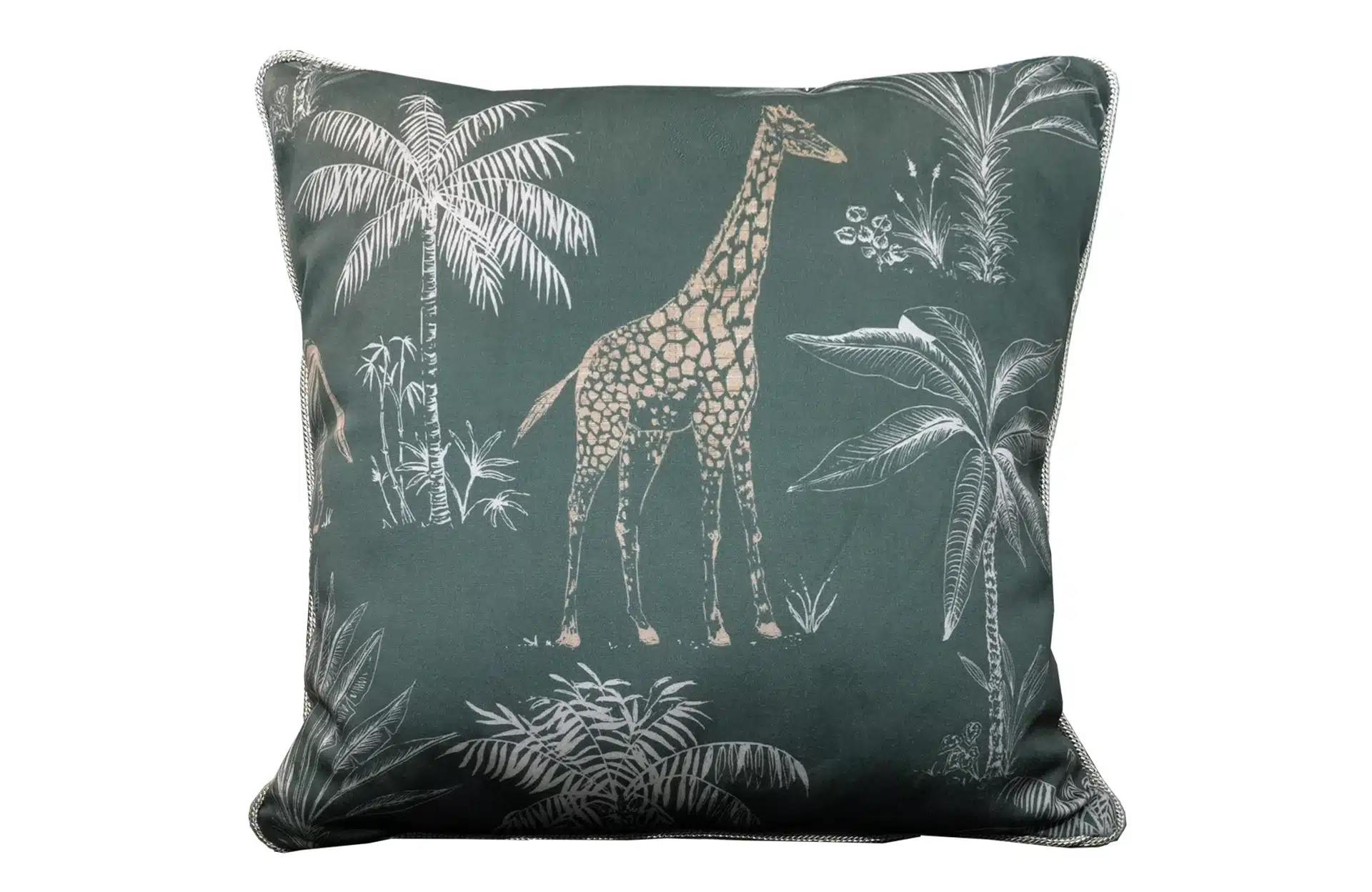 Home Decor Square Cushion CHN2003032741 IND Giraffe Cushion Front View