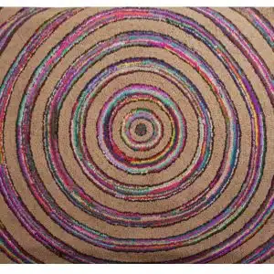 Home Decor Abstract Rugs Kosice Round Carpet (155 x 230) Front View