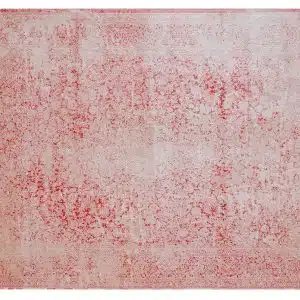 Home Decor Rectangle Carpet Bamboo Silk 10 Pink (300X500) Front View