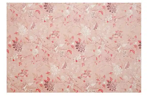 Home Decor Rectangle Carpet Bamboo Silk 17 Pink (300X400) Front View