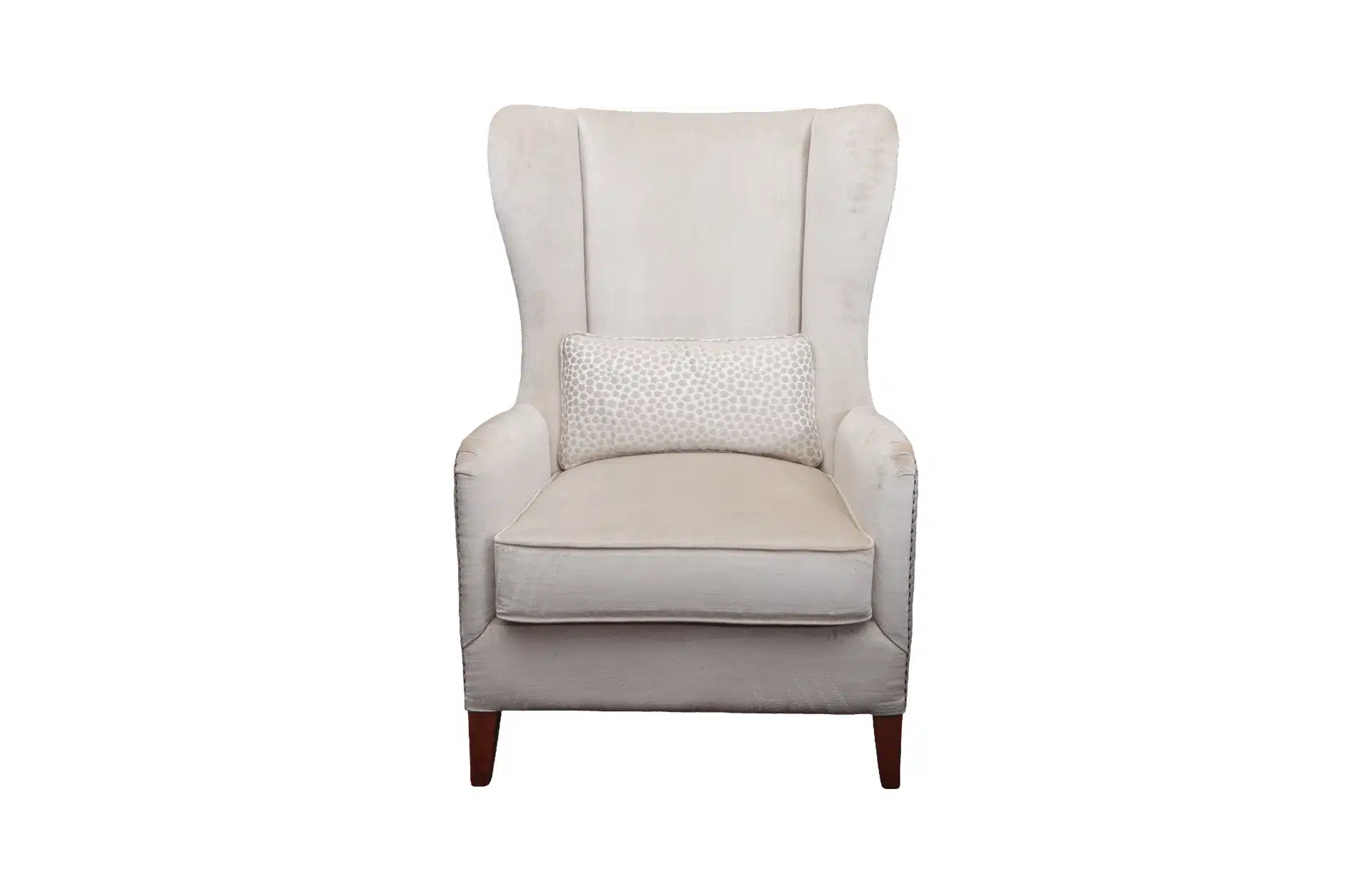 Home Decor Kern Armchair TL62 Plaster Front View