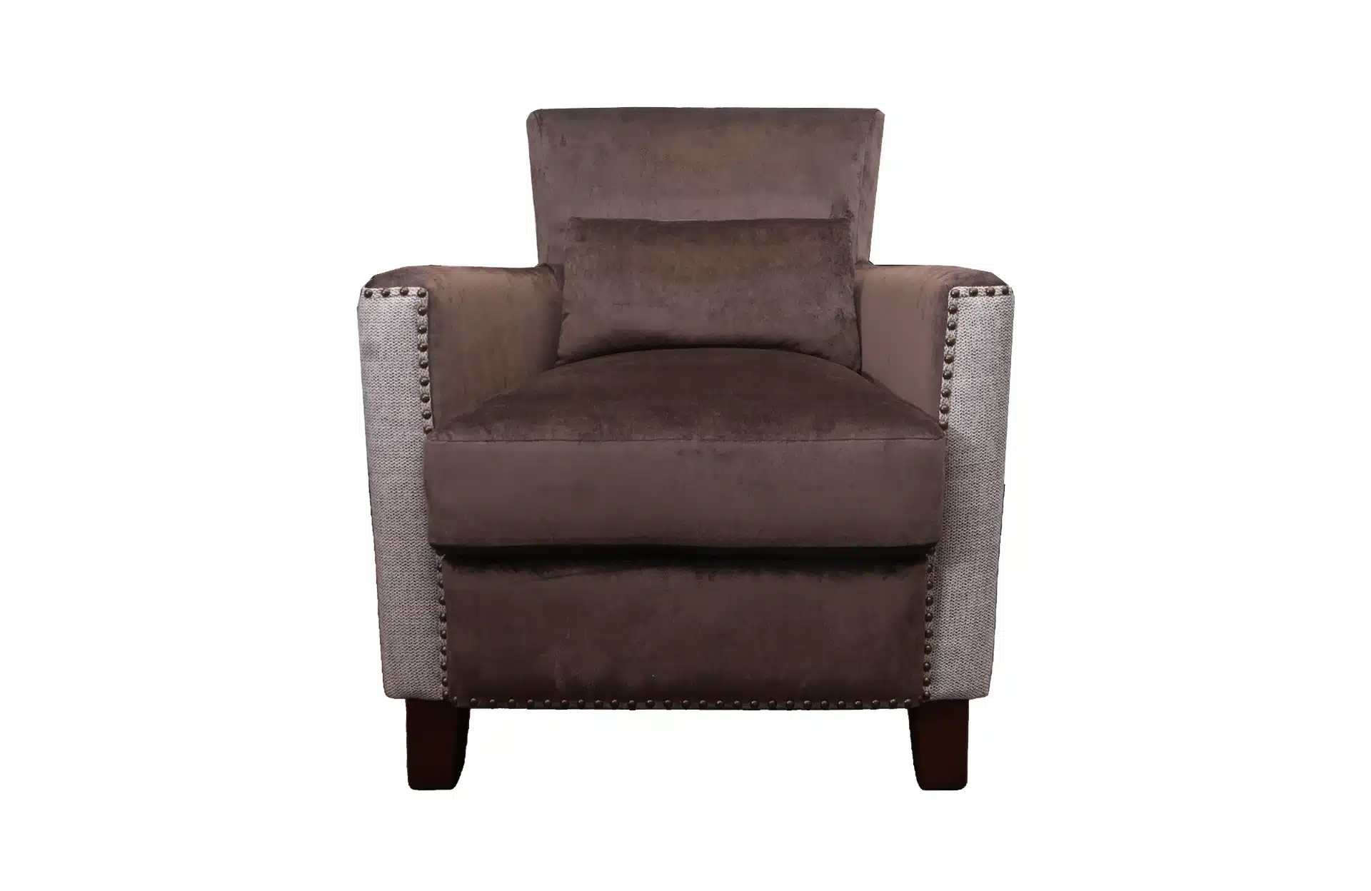 Home Decor Arm Chair Bailey Single HS 210 Front View