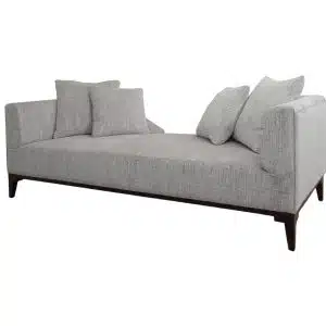 Home Decor Cleopatra / Day Beds Delphine Daybed HV 28 Silver Side View