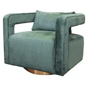 Home Decor Mencer Swivel Armchair 01 Side View